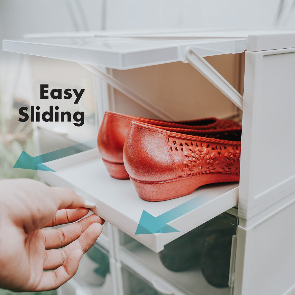 SoleMate - Slidey Front Drop Shoe Drawer (Pack of 4)