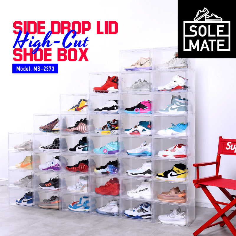 SoleMate - Side Drop Lid High-Cut Shoe Box